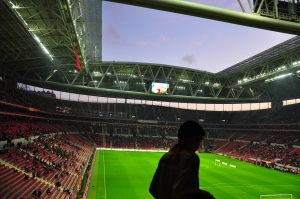 Turkcell Arena, stade attitré de l'équipe de Galatasaray, avril 2012